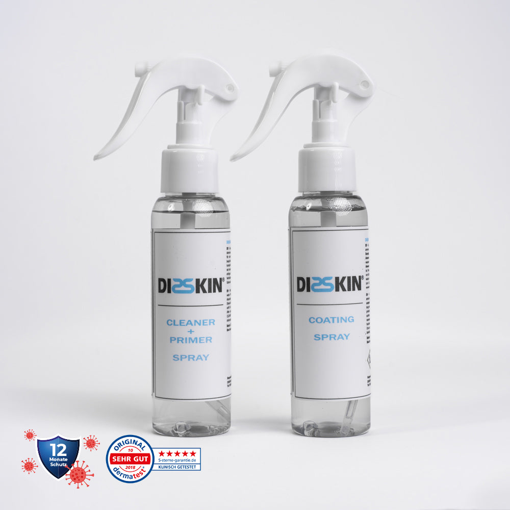 DISSKIN Coating 100 ml Set - 12 Monate Schutz gegen Viren und Bakterien