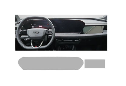 A6 e-tron mit Beifahrerdisplay