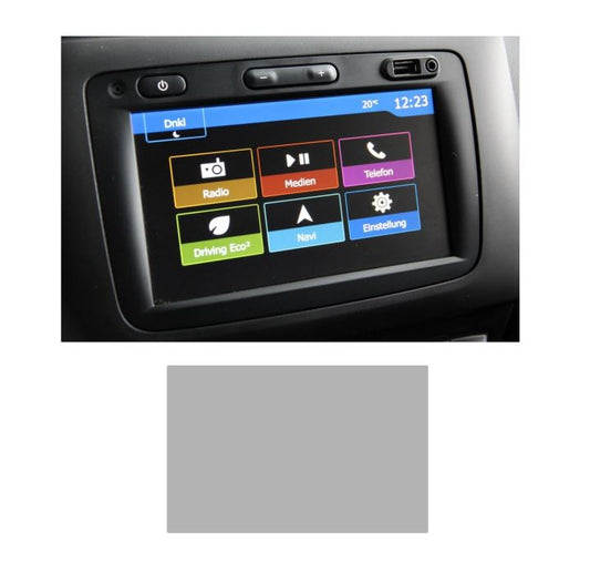 Dacia Duster Logan Sandero kleines Display