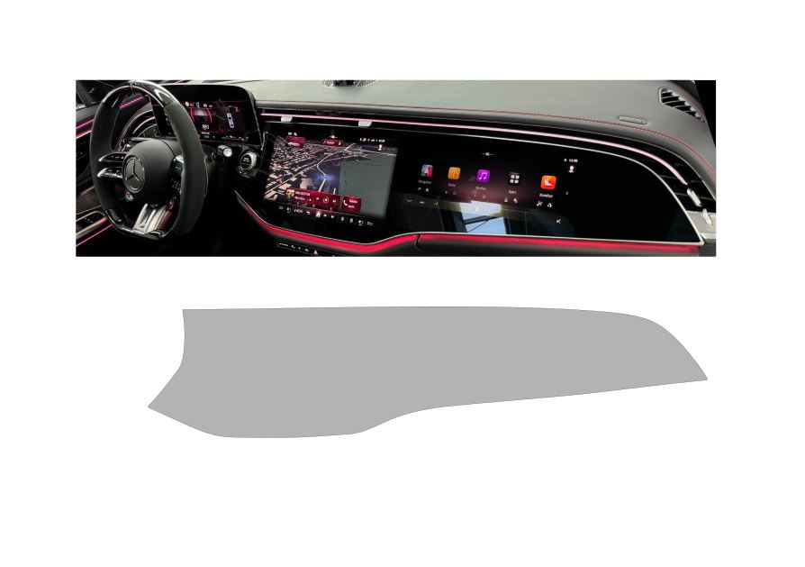 Mercedes GLE W168 Superscreen