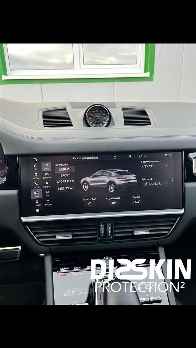 Porsche Taycan alle Displays inkl. Tacho