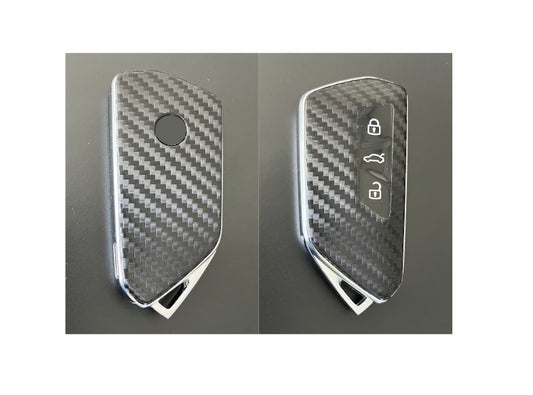 2 Aufklebersätze vorne und hinten für Schlüssel VW SKODA SEAT CUPRA