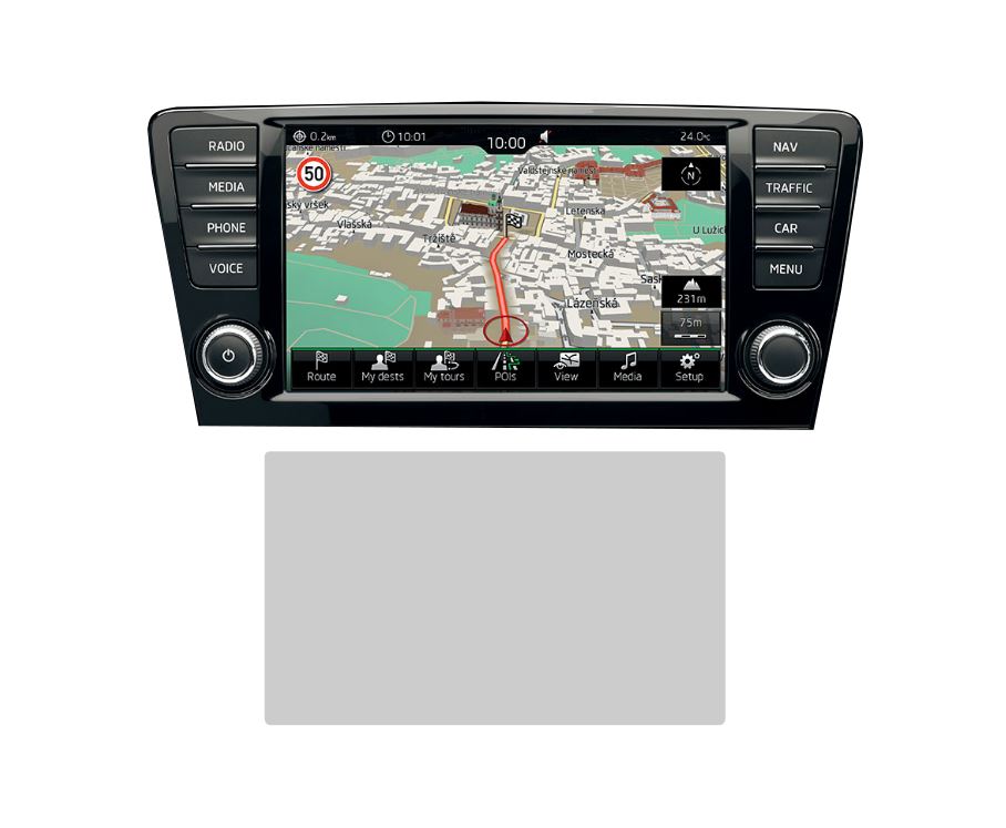 Skoda Octavia III großes Display