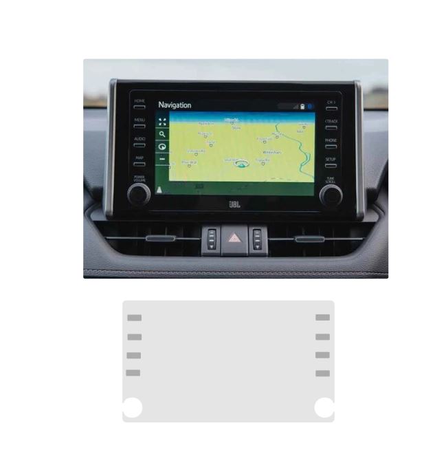 Toyota RAV 4 2021-2023 (8 Zoll)